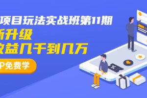 龟课·闲鱼项目玩法实战班第11期，全新升级，月收益几千到几万